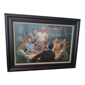 Celebrate American Leadership With the "Grand Ol' Gang" Framed Print Series 19 by Andy Thomas