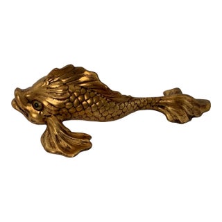 Numbered Ceramic Koi Fish Sculpture by Anthony Freeman For Sale