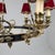 Empire-Style Chandelier in Sheet Metal and Brass, 1940s For Sale - Image 4 of 7