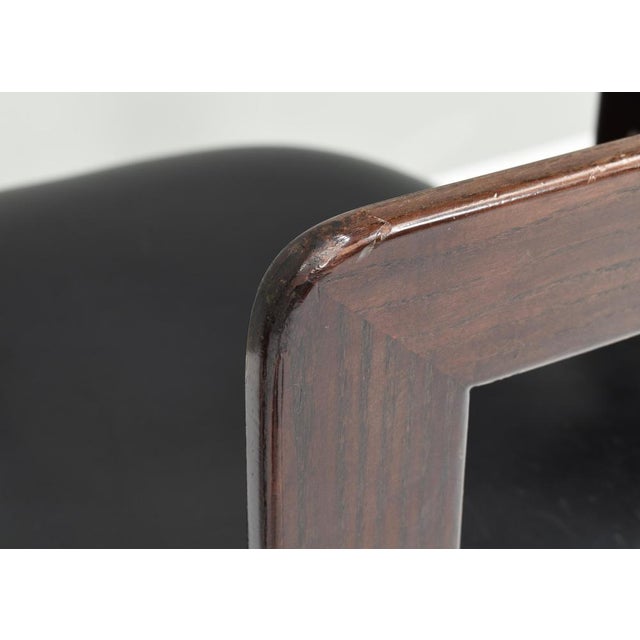 Pamplona Chairs in Black Leather by Augusto Savini, Italy, 1965, Set of 3 For Sale - Image 15 of 18
