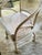 Vintage Rattan Dining Set, White Bamboo Boho Table With Glass Top For Sale - Image 12 of 12