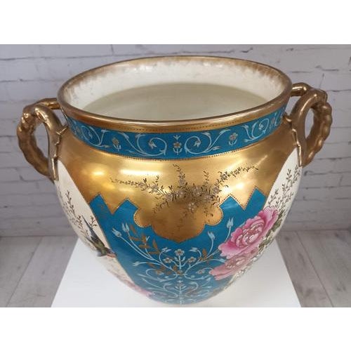Antique Vase by France Anton Mehlem from Royal Bonn, 1875 For Sale - Image 3 of 15