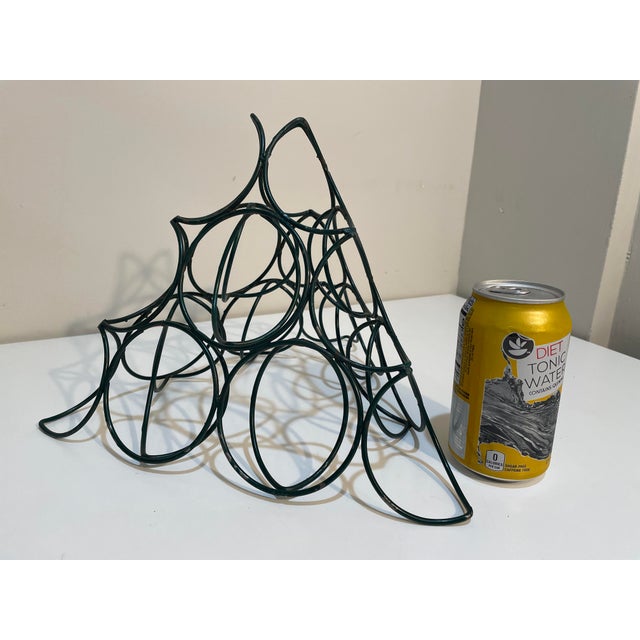 Mid Century Metal Display Stand for Oranges Fruit Pyramid For Sale - Image 4 of 6