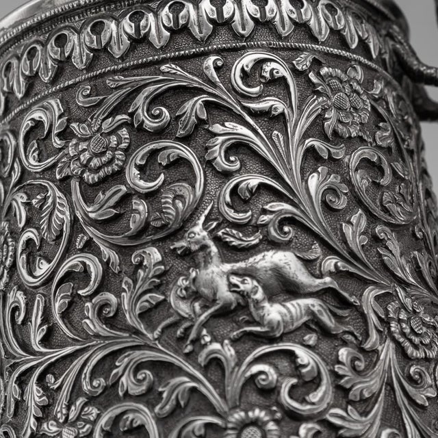 Antique Indian Kutch Silver Mug, 1890 For Sale - Image 18 of 18