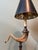Brass Vintage Chapman Ram’s Horn Floor Lamps - a Pair For Sale - Image 8 of 10