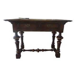 18th Century John Richard Portuguese Desk, Library Table or Center Table For Sale