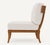 2000 - 2009 Teak Klismos Patio Lounge Chairs Set of 4 For Sale - Image 5 of 6