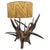 Mid 20th Century Mid 20th Century Monumental Teak Root Table Lamp in the Nakashima Organic Modern Style 36" For Sale - Image 5 of 9