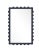 Contemporary Fleur Home Garden District Valmont Rectangle Mirror in Hale Navy, 23.5x38.75 For Sale - Image 3 of 3