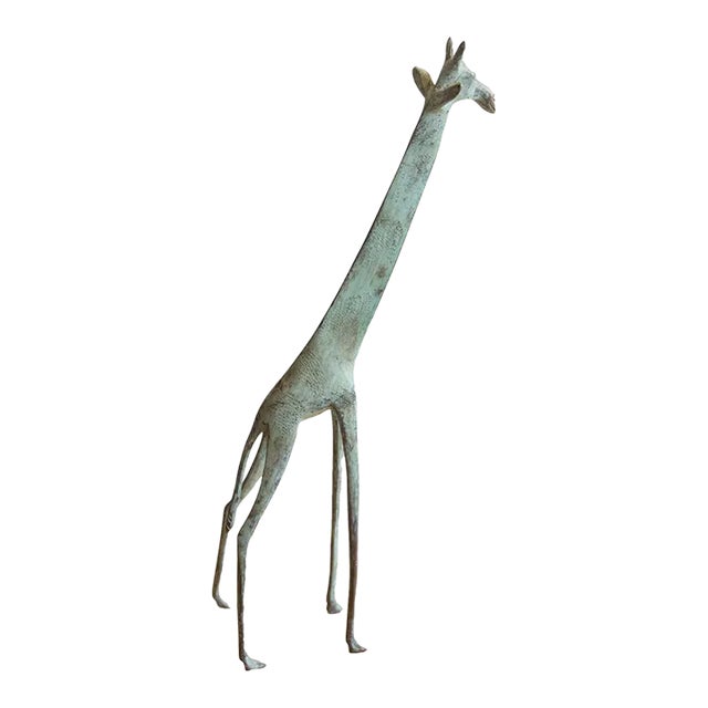 Medium Vintage African Giraffe For Sale