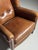 Sheep Leather Wingback Armchair For Sale - Image 9 of 17