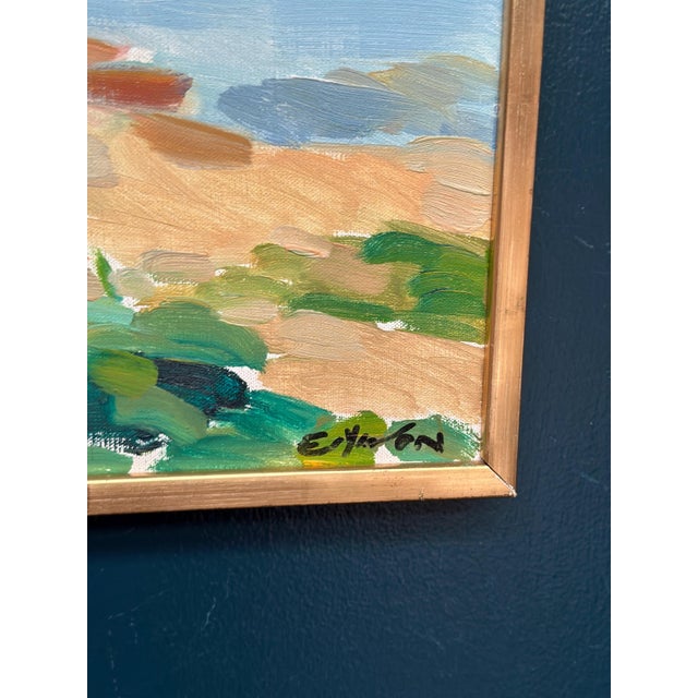 Eric Elfvén, Coast, 1950s, Oil Painting on Panel, Framed For Sale - Image 4 of 18