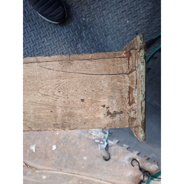 Antique Indian Carved Armoire For Sale - Image 11 of 18