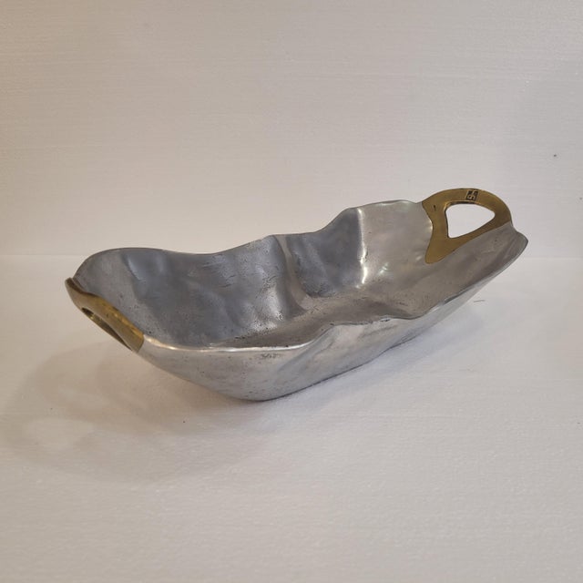 Brutalist Fountain in Brass and Aluminum by David Marshall, Spain, 1980s For Sale - Image 6 of 18