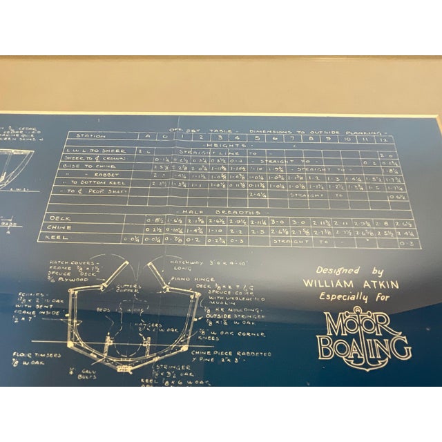 Paper Boat Blueprint of the Runabout Vamoose For Sale - Image 7 of 9