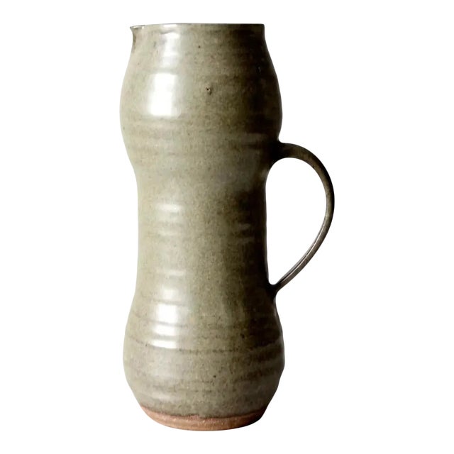 Vintage Studio Pottery Pitcher For Sale