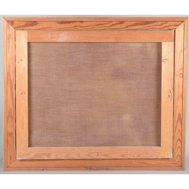 1950s Scandinavian Artist, Abstract Composition, Oil on Canvas, 1950s-1960s For Sale - Image 5 of 6