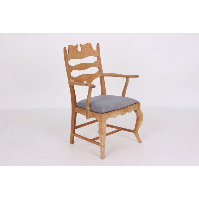 Vintage Razorblade Armchairs by Henning Kjærnulf for EG Møbler, 1960s, Set of 2 For Sale - Image 3 of 13