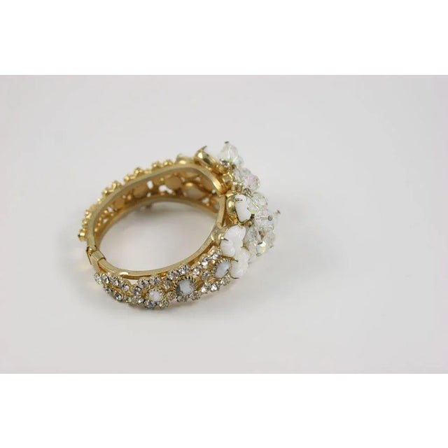 Glass 1950s Juliana Fruit Salad Cuff For Sale - Image 7 of 10