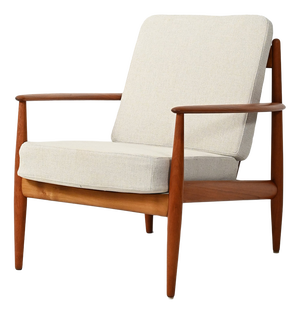 Danish Model 118 Armchair by Grete Jalk for France & Søn / France & Daverkosen, 1960s