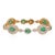 Early 21st Century Natural 5.92 Emerald Bracelet and Diamond Bracelet For Sale - Image 5 of 7