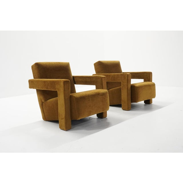 Utrecht 637 Lounge Chairs by Gerrit Rietveld for Cassina, 1990s, Set of 2 For Sale - Image 10 of 10