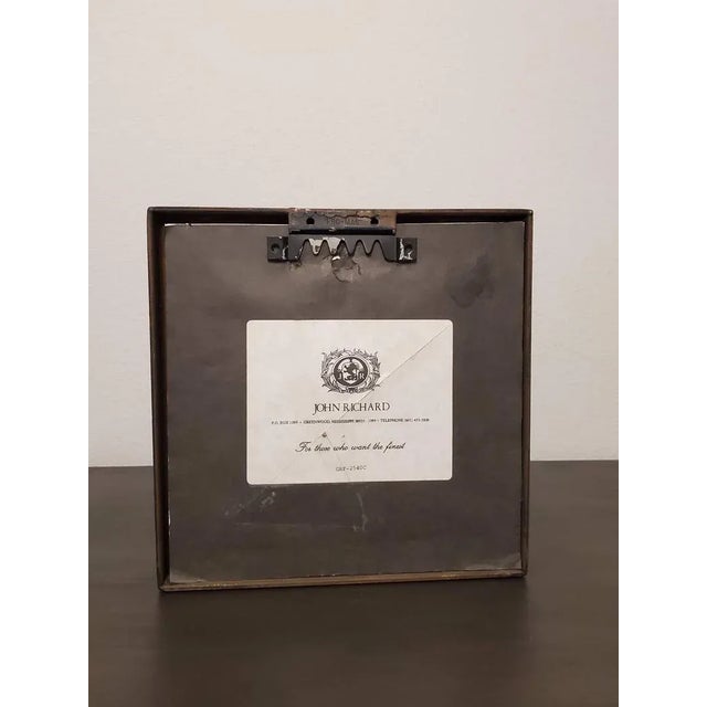 Vintage John-Richard Collection Wall Hanging Sculpture Box For Sale - Image 10 of 11