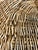Antique French Provincial Handwoven Wicker Gathering or Laundry Basket 29” Wide For Sale - Image 12 of 16