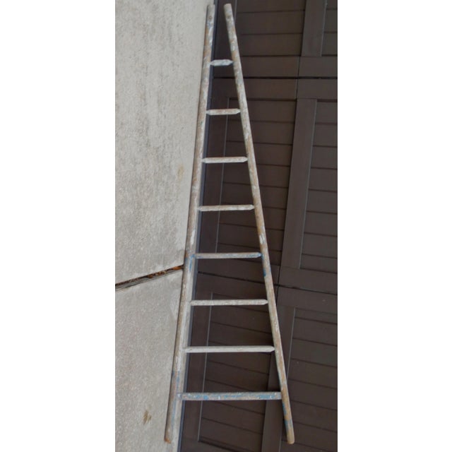 Early French Farm Orchard Picking Ladder, 103 Inches For Sale - Image 6 of 12