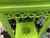 20th Century Chinoiserie Tall Side Table Painted Green For Sale - Image 4 of 5