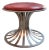 1960s Herbert Saiger for Lee L. Woodard Sons "Hourglass" Stools in Slatted Aluminum — Texas Tech University For Sale