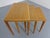 Tan Danish Oak Nesting Tables by H.W. Klein for Bramin, 1960s, Set of 3 For Sale - Image 8 of 18