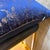 Blue Handmade Blue Abstract Cushion Cover For Sale - Image 8 of 9