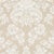 Schumacher Schumacher Simone Damask Wallpaper in Stone For Sale - Image 4 of 4