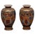 Japonisme Satsuma Vases in Ceramic, Japan, 1920, Set of 2 For Sale - Image 9 of 9