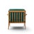 Poul Jensen for Selig Mid Century Walnut Z Lounge Chairs For Sale In Chicago - Image 6 of 10