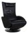 FSM Mate Leather Armchair in Dark Blue with Electric Function Battery Recliner For Sale