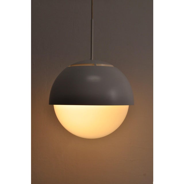 Beautiful large ceiling lamp/pendant lamp by glashütte limburg (germany). 1960s/70s. these lamps have always hung in the...
