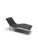 This sleek contemporary chaise lounge by B&B Italia, designed for the American market. Featuring a sculptural, gently...