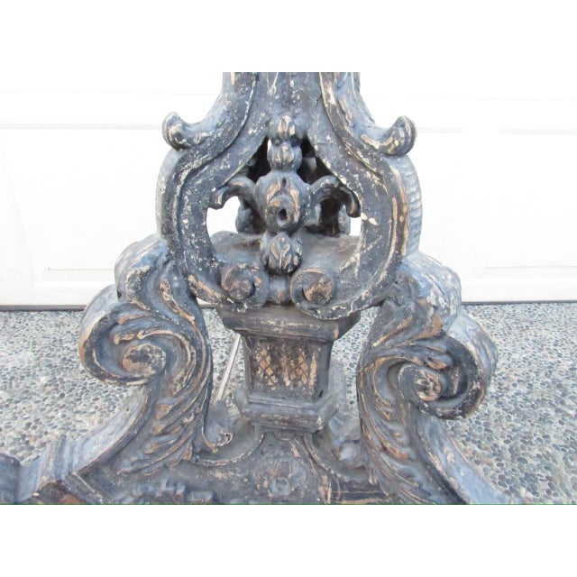 Pair of Antique Italian Baroque Style Torchères For Sale - Image 17 of 18