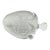 Murano Art Glass Strawberry Paperweight Sculpture With Controlled Bubbles For Sale