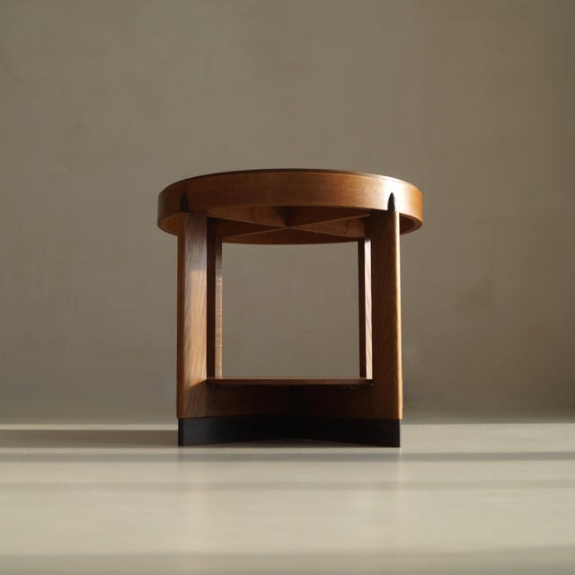 Vintage Dutch Art Deco Side Table, 1920s For Sale - Image 4 of 18