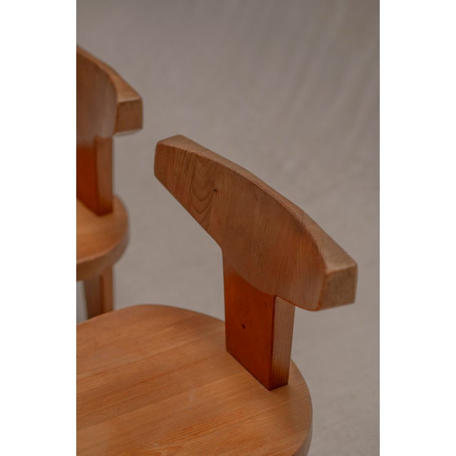 Vintage Sculptural Side Chairs by Jacob Kielland-Brandt, Denmark, 1960s, Set of 2 For Sale - Image 9 of 12