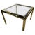 Vintage Design Institute of America DIA Brass Dining Table Game Table For Sale - Image 10 of 11