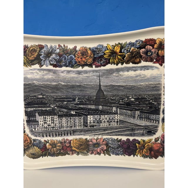 Torino 1966 Tray by Piero Fornasetti For Sale - Image 6 of 13
