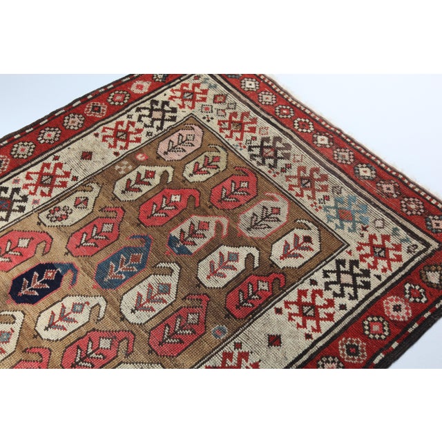 Antique Caucasian Gendje Rug For Sale - Image 11 of 16