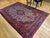 Early 20th Century Persian Kashan Rug, Hand-Knotted Wool, Floral Pattern, Turquoise & Red,6x9 For Sale - Image 4 of 18