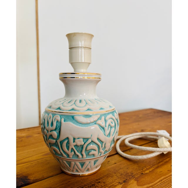 Table Lamp by Michael Andersen & Son for Søholm, 1960s For Sale - Image 6 of 8