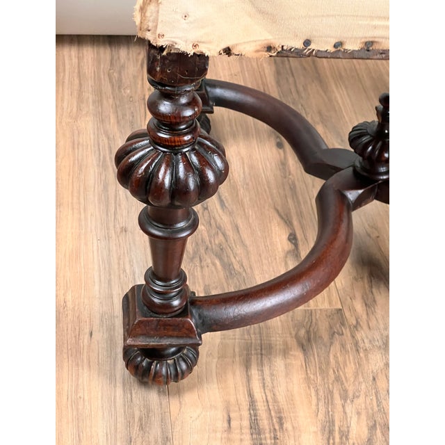 Antique Fine Carved Flemish Side Chair Attributed to Daniel Marot C. Late 17th Century For Sale - Image 4 of 13