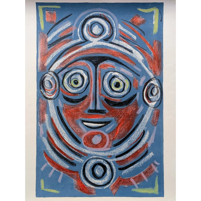 Jean Cocteau, Mask, 1962, Lithograph For Sale - Image 7 of 15